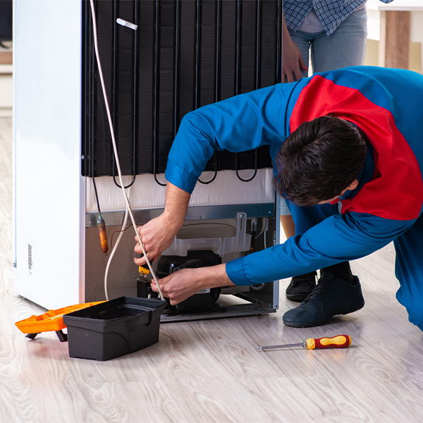 how long does it usually take to repair a refrigerator in Wathena